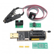 USB программатор CH341A [полный комплект] для чипов 24 EEPROM и 25 SPI Flash