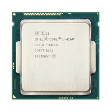 Процессор Intel Core i3-4160, 3 МБ кэш-памяти, 3.60 ГГц, Б/У