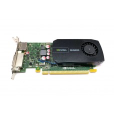 Видеокарта HP PCI-E Quadro 600 1GB DDR3 128bit DX11 OpenGL4.1 1xDVI, 1xDisplayPort, Low Profile, Б/У
